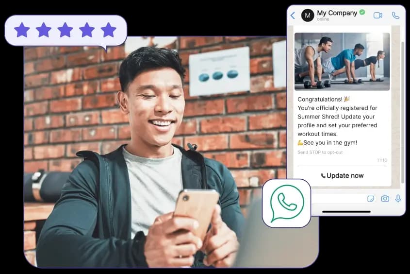 Direct messaging illustration