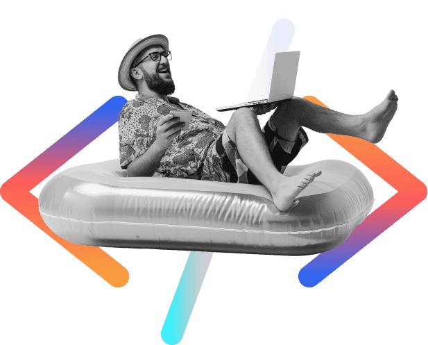 Website development illustration
