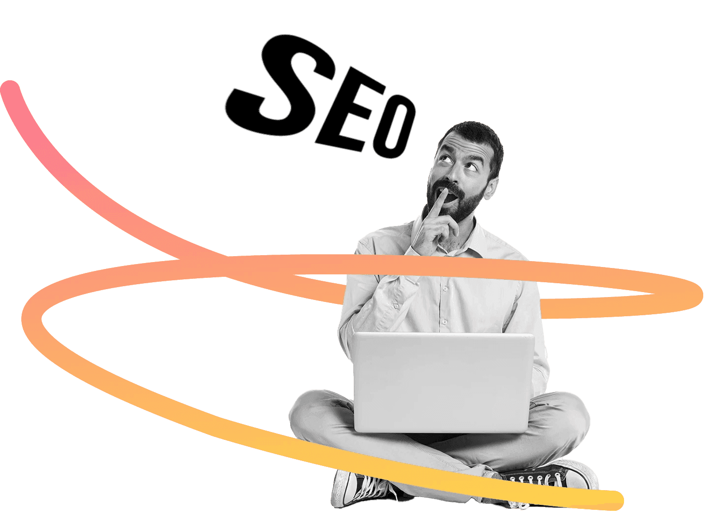 SEO dashboard illustration